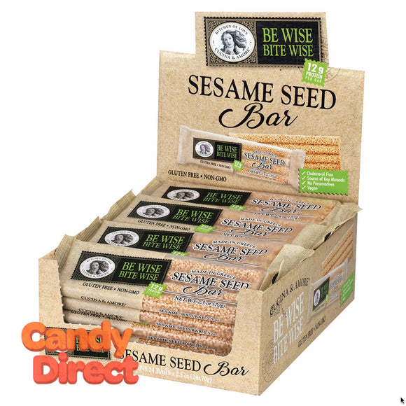 Sesame Seed Bars - 24ct Display Box