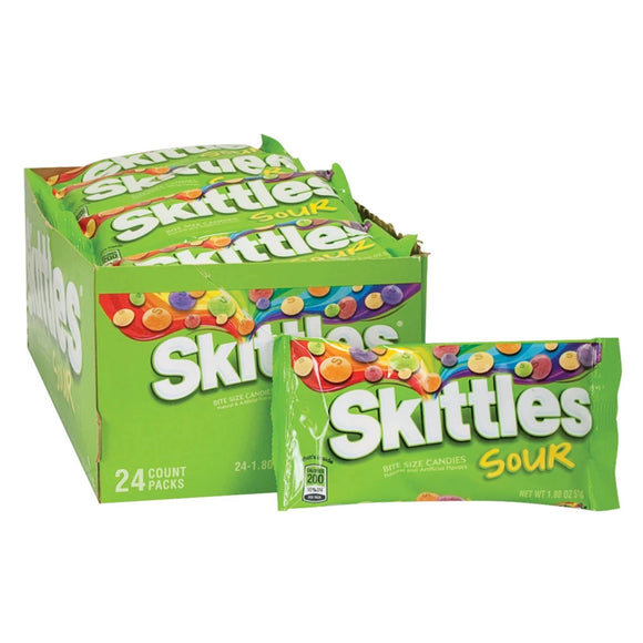 Skittles Sours - 1.80oz Bags 24ct