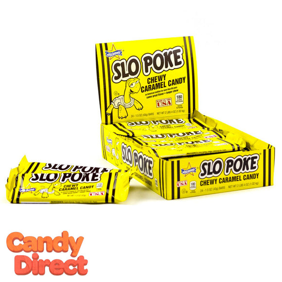 Slo Poke Candy Bars - 24ct