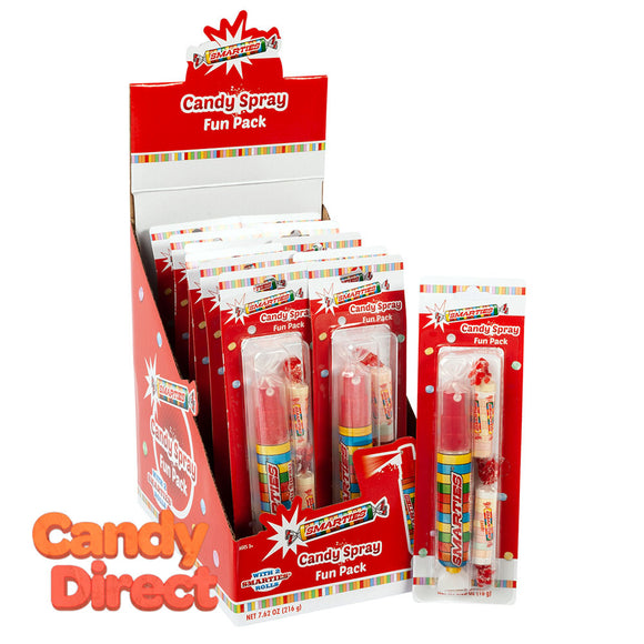 Smarties Spray With Candy 0.63oz - 12ct