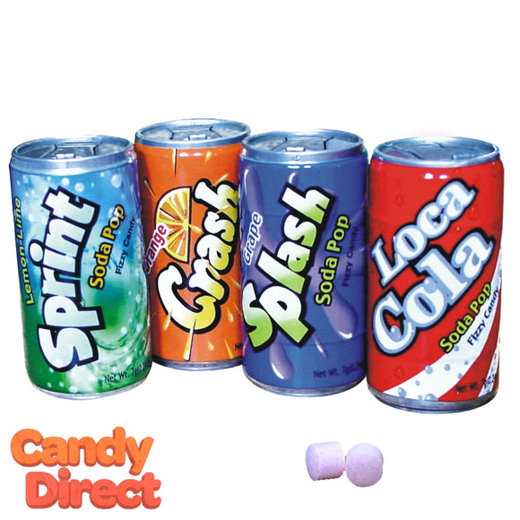 Soda Cans Candy - 12ct
