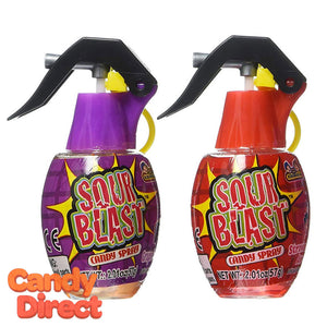 Sour Blast Spray Bottle Candy - 12ct