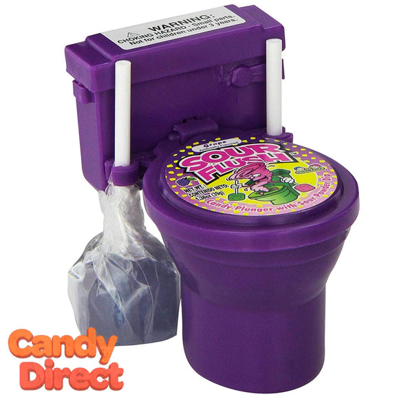 Sour Flush Plunger and Toilet Candy - 12ct