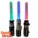 Star Wars Candy Light Saber Toys - 12ct
