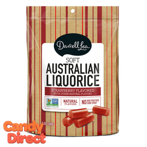 Strawberry Darrell Lea Soft Eating Licorice - 8ct