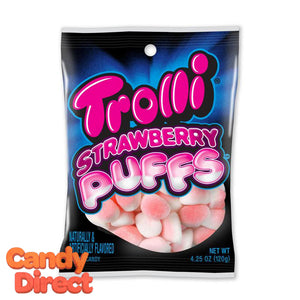 Strawberry Puffs Gummy Candy - 12ct Bags