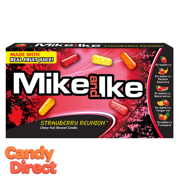 Strawberry Reunion Mike & Ike Theater Box - 12ct