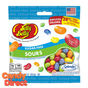 Sugar Free Jelly Belly Sours Jelly Beans Bags - 12ct