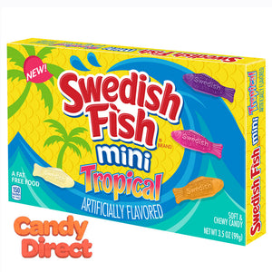 Swedish Mini Tropical Fish 3.5oz Theater Box - 12ct