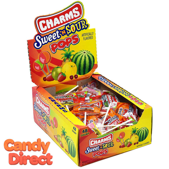 Sweet & Sour Pops from Charms - 48ct