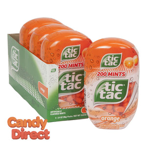 Tic Tac Orange Candy Bottle Pack 3.4oz - 4ct