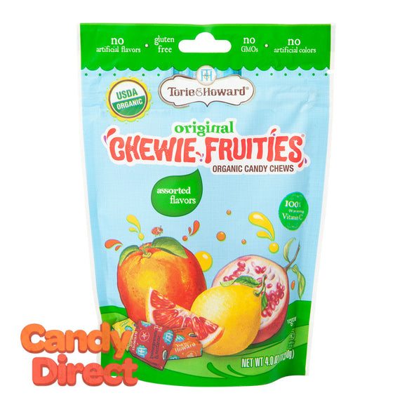 Torie & Howard Chewie Fruities Assorted 4oz Pouch - 6ct