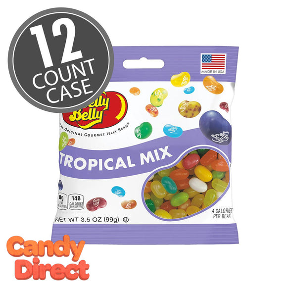Jelly Belly Beananza 3.5oz Tropical Bags - 12ct