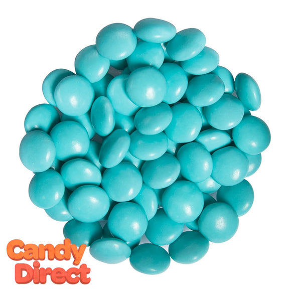 Turquoise Chocolate Gems Candy - 15lb