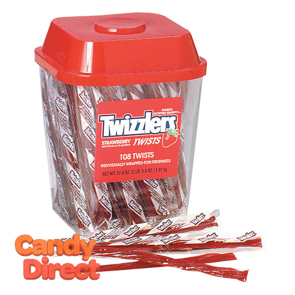 Twizzlers Licorice Wrapped - 105ct