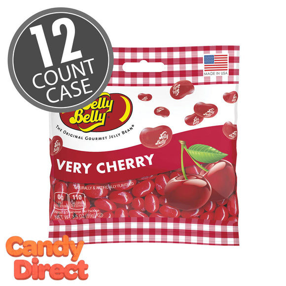 Very Cherry Jelly Belly Jelly Bean Bags - 12ct