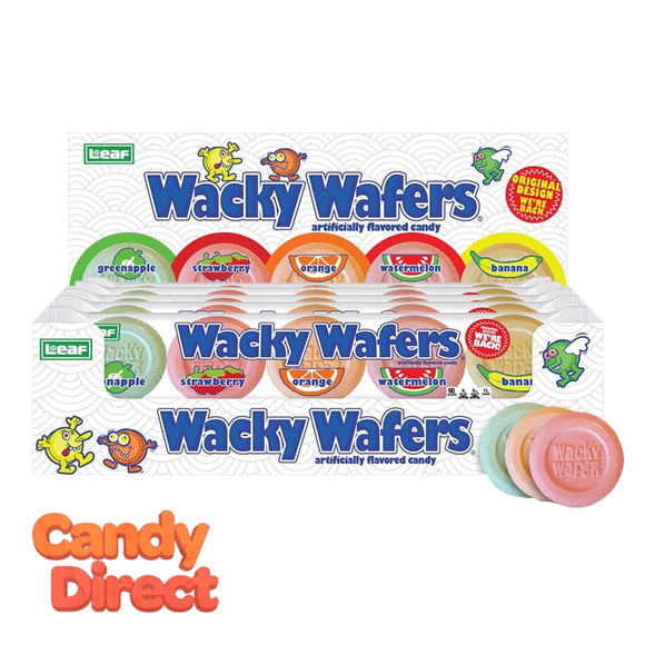 Wacky Wafers Candy 1.2oz - 24ct