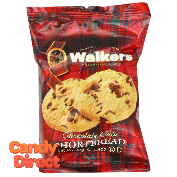 Walkers Chip Chocolate Shortbread Twin Pack 1.4oz - 20ct