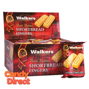 Walkers Finger Cookies Shortbread 2 Pc 1.4oz - 24ct