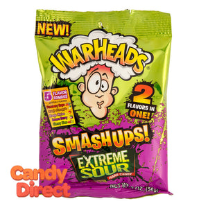 Warheads Smashups Candy 2oz Bag - 12ct