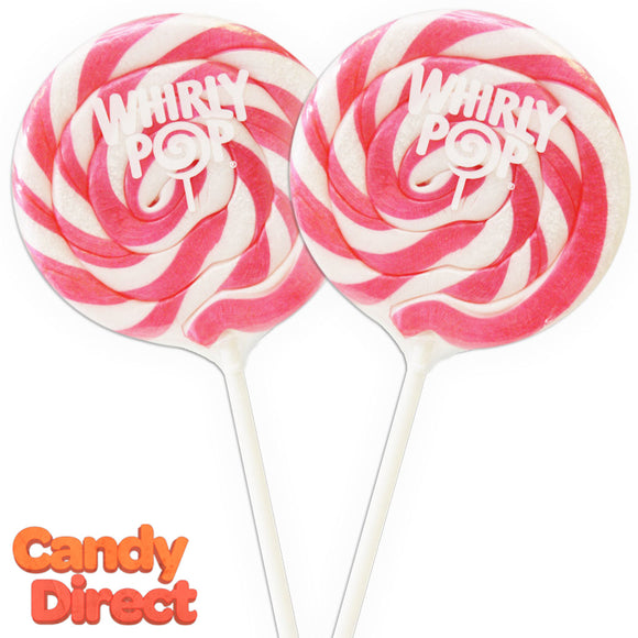 Whirly Pops Pink Strawberry - 24ct