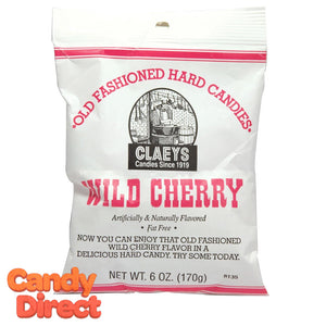 Wild Cherry Claey's Candy Drops - 24ct Bags