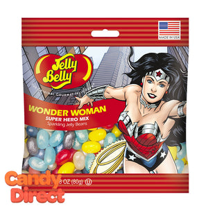 Wonder Woman Jelly Beans Jelly Belly Bags - 12ct