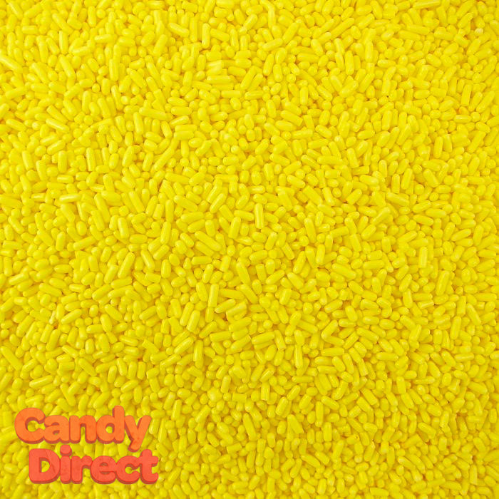 Yellow Sprinkles 6lb Bulk