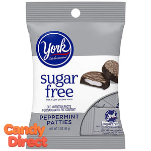 York Peppermint Patties Sugar Free - 12ct Bags