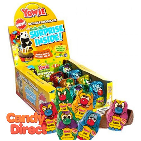Yowie Chocolate Candy with Toy Inside - 12ct