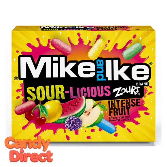 Zours Sour-Licious Mike & Ikes Theater Box - 12ct